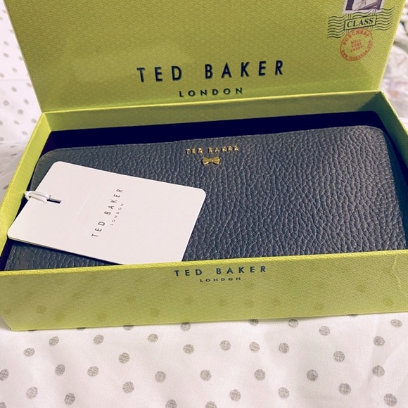 πTED BAKER London gray wallet π - Picture 6 of 7